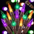 thumbnail image 1 of Cadena de luces LAMPHOME Halloween de 20 pies, 100 pulgadas, incandescentes, 1 of 7