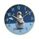 thumbnail image 5 of creativo Reloj de pared Estilo de viaje Reloj redondo analógico sin tictac 8 pulgadas para la habitación de los niños, oficina, , Lectura de Fernando Reloj de pared, 5 of 8
