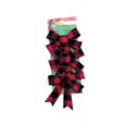 thumbnail image 1 of Kole Imports GW994-80 Buffalo Plaid Bows, Red - Small - Pack of 80, 1 of 1