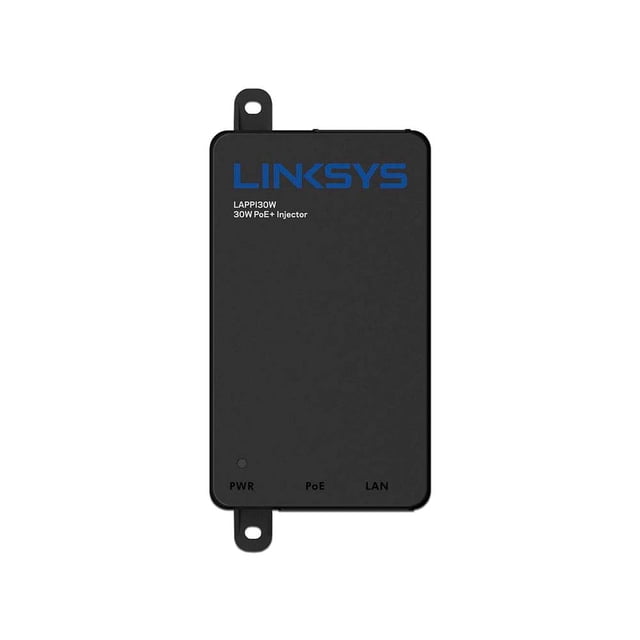 Inyector de corriente Linksys LAPPI30W de 2 puertos Ethernet PoE