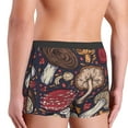thumbnail image 6 of Salouo Forest Wild Mushroom Print Men's Boxer Briefs,Breathable Underwear Elastic Waistband Briefs for Men -X-Large, 6 of 8