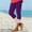 Purple, variant on Women High Waist Leggings Summer Beach Pants Casual Exercise Stretch Leggings Lace Cropped Pants plus Size Leggings with Pockets under Shorts Lou Lou And Co plus Size Women Leggings plus Size Women