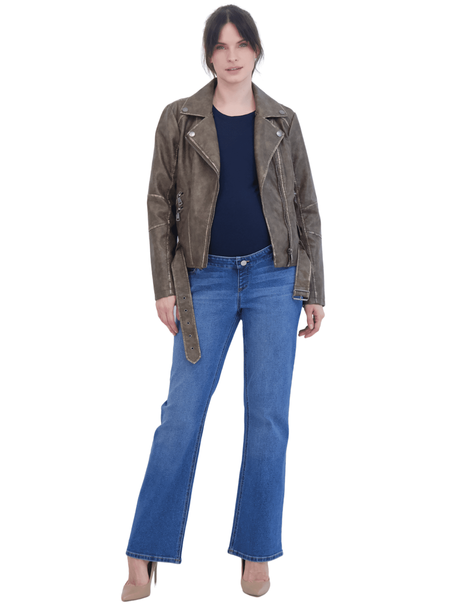Time and Tru Maternity Bootcut Jean, Sizes S-XXL