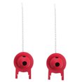 thumbnail image 4 of ORDDIART 2Pcs Toilet Flapper Replacement Kit Silicone Drain Valve for Hotel Use, 4 of 7