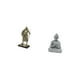 thumbnail image 5 of Figura decorativa de escritorio: estatua de caballero, estatua de mono, estatua de Buda, adorno coleccionable de resina y arenisca. Escultura decorati, 5 of 8