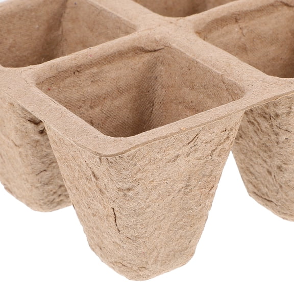 Homoyoyo 20-Pack Brown Planting Pots for Indoor and Outdoor Gardening, Containers for Plant Care