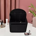 thumbnail image 6 of Milageto Purse Organizer Insert Detachable Felt Bag Organizer for Duffel Luggage Tote Black, 6 of 8