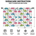 thumbnail image 2 of Blackout Kids Curtains,Dinosaur and Mountain Pattern Childrens Insulated Curtains Set Of 2,Bedroom Essentials,Toddler Room Decor 42"x54", 2 of 5