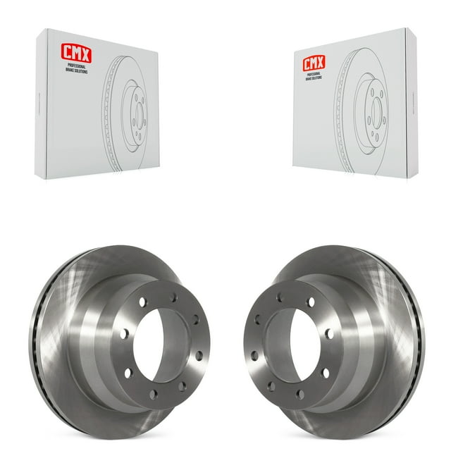 CMX Rear Disc Brake Rotors Pair for Car GMC Savana 3500 Chevrolet Express 4500 K8-100602