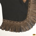 thumbnail image 4 of Hilason Western Bull Riding Chinks Chaps Adult Pro Rodeo Bronc Genuine Leather, 4 of 5