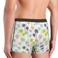 thumbnail image 3 of Goofa Hawaiian Coconut Tree Printed Men's Boxer Briefs Underwear, Moisture-Wicking Underwear, Trunk,Soft and Breathable Cotton Underwear-, 3 of 9