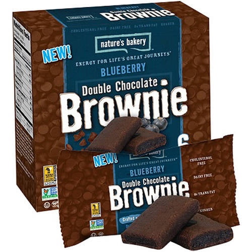Nature's Bakery Blueberry Double Chocolate Brownie, 2 oz ...