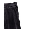 thumbnail image 2 of Athletic Works Girls Plush Velour Wide Leg Pants, Sizes 4-18, 2 of 3