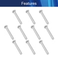thumbnail image 3 of HUGFEGWE M5-0.8x35mm Vis de Poignée pour Poêle Phillips Boutons de Croix pour Armoire Vis de Machine en Acier Inoxydable 304 Remplacement Métrique pour Tiroir de Meuble Poignée de Tirage 50 Pcs CJB91-25640, 3 of 4
