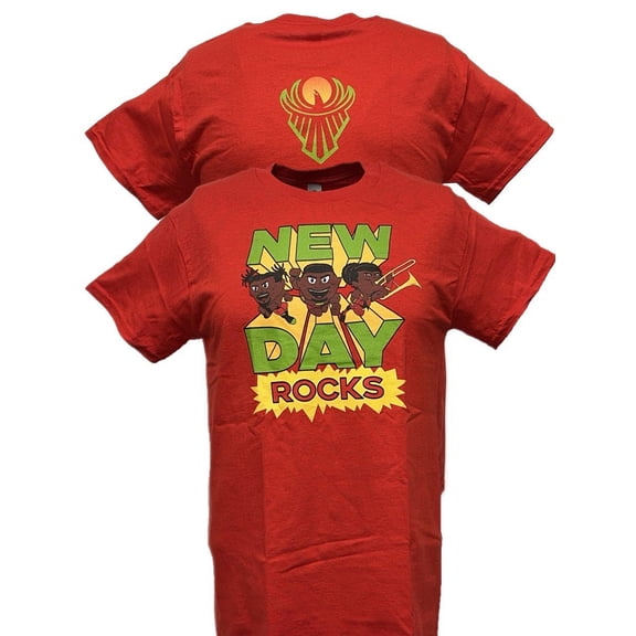 The New Day Rocks Mens Red T-shirt