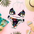thumbnail image 6 of Cat Detachable Sponge Adjustable Strap Bikini Set Two-Pack Swimsuits for Women, 6 of 6