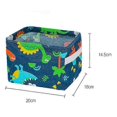 thumbnail image 2 of Kids Toy Basket, Foldable Storage Basket, Toy Organizer, Bedroom Decoration, Nursery, Toy Box, 2 of 5