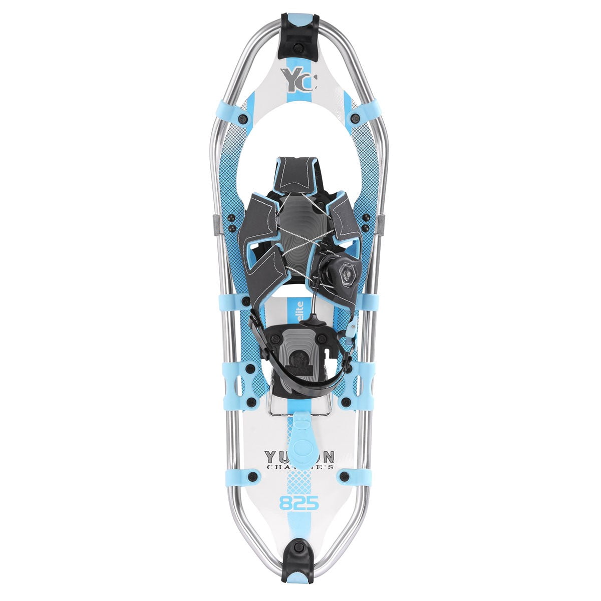 Yukon Charlie's Elite Spin Snowshoes Women's 8x25 (up to 200lbs) Blue