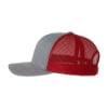Heather Grey / Red