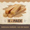 thumbnail image 5 of Mighty Paw Yak Cheese Himalayan Dog Chews, Natural Long Lasting Treats for Dogs (Medium, 4 Pack), 5 of 9