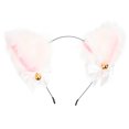 thumbnail image 1 of Cabello de fiesta Cat Ears Headband Animal Cosplay Accesorios para el cabello (Bell de oro), 1 of 5