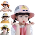 thumbnail image 3 of Opolski Summer Kids Children Cartoon Mesh Sunhat UV Protection Fisherman Hat Bucket Cap, 3 of 8