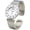 Silver, variant on Collections Women's 33mm Case Concho Textured Cuff Bangle Watch