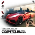thumbnail image 3 of Sharper Image® RC Chevrolet Corvette ZR1, 2.4 GHZ Remote Control Sports Car with Gravity Sensor Steering, 1:16 Scale Model with LED Lights, 3 of 10