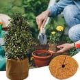 thumbnail image 5 of Joernso Winter Garden Warm Basin Tree Insulation Bag Plam Fiber Anti UV Plant Pot Cover, 5 of 7