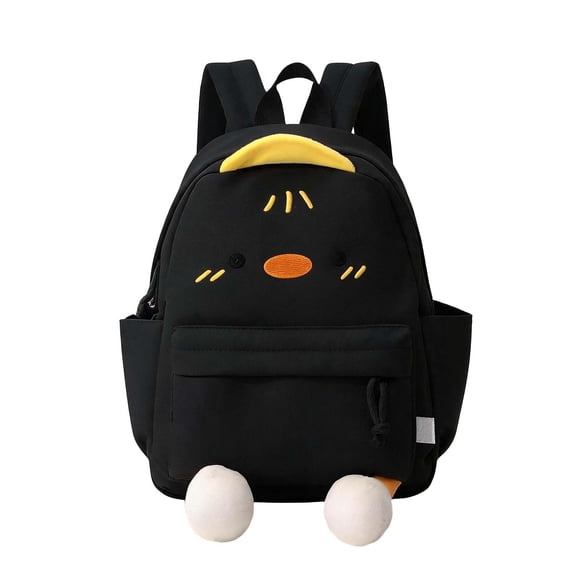 Cute Cartoon Backpack for School, Bookbag with Padded Straps and Multiple Pockets