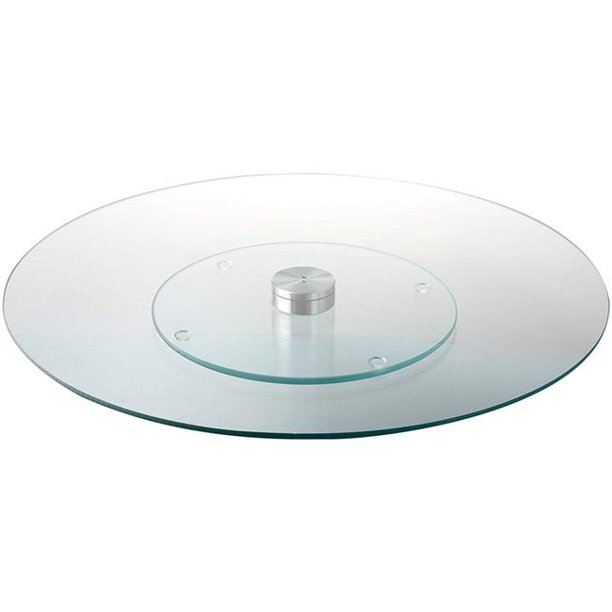 Innovative Living II316 Tempered Glass Lazy Susan