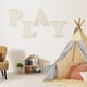 thumbnail image 5 of Letrero de madera de ratán con letras de ratán para decoración de sala de juegos, 30 cm, 5 of 7