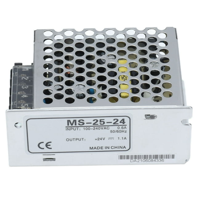 DC Power Supply, Heat Dissipation Power Supply 100-240VAC For Industrial Automation For Computer Engineering For MS-25-5,MS-25-12,MS-25-24
