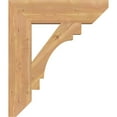 thumbnail image 3 of Ekena Millwork 5 1/2"W x 24"D x 28"H Merced Slat Smooth Bracket, Western Red Cedar, 3 of 4