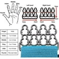 thumbnail image 2 of Fortalecedor de dedos, entrenador de ejercicio, equipo de Yoga de mano para resistencia a los dedos, estiramiento, rehabilitación, Fitness, asistencia de 20 libras + 40 libras, 2 of 7