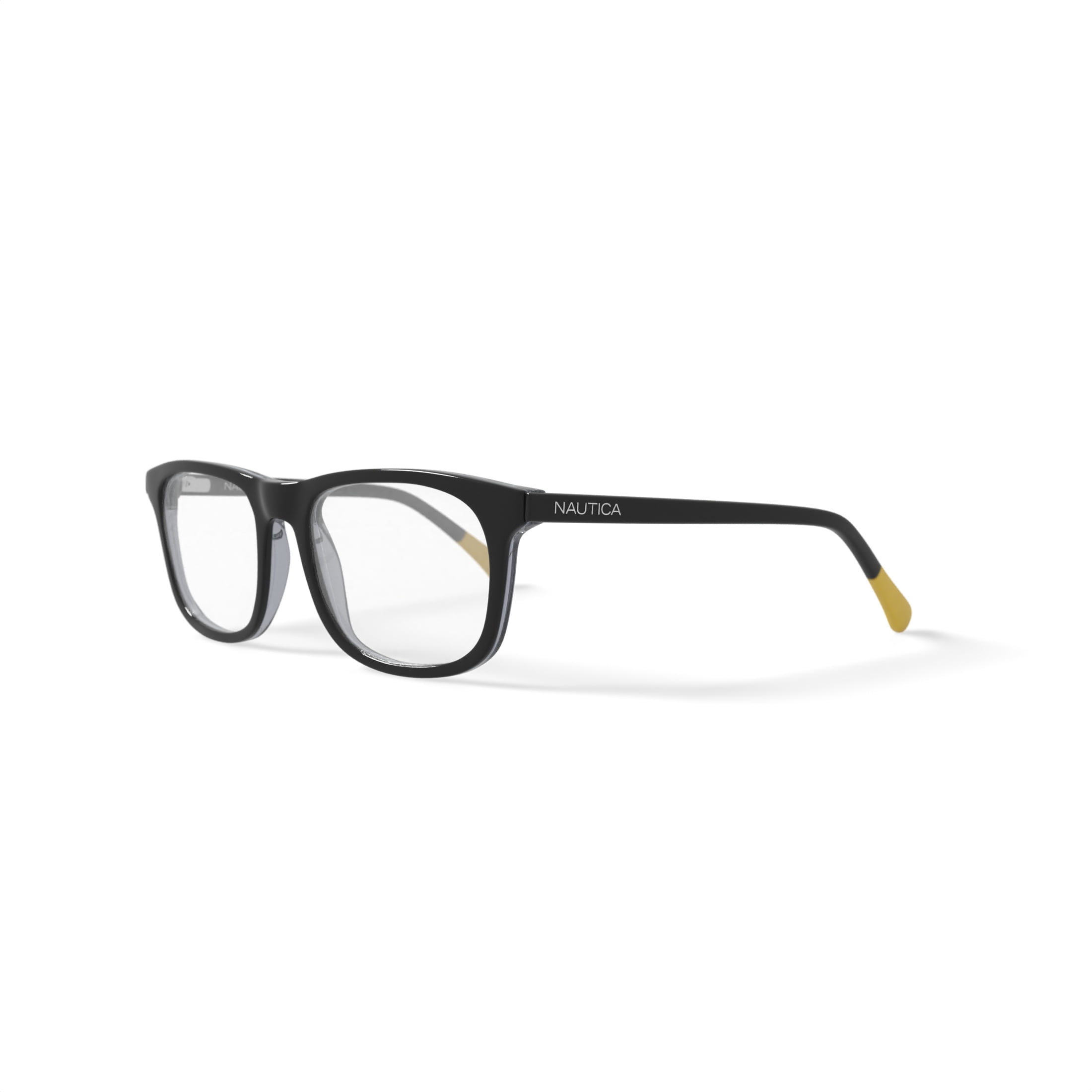 Nautica Youth NBO206 Prescription Eyeglasses with Case, Black