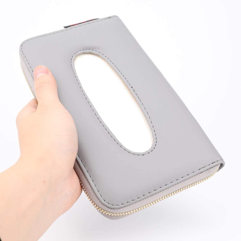 Lot De 10 Recharges Mouchoirs Voiture - 30 Feuilles Par Paquet, Blanc, Pour Pare-soleil - 7