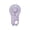 Purple, variant on Beforeyayn Mountaineering Buckle Handheld Mini Fan, Lightweight outdoor fan with mountaineering buckle, ideal for travelers, beach blankets, and sweaty sightseeing walks.