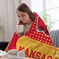 thumbnail image 5 of City Classic Football Blanket Football Decor Throw Blanket Football Fans Gifts Super Warm Soft Cozy Plush Lightweight Flannel Fleece Travel Bedding Blanket for Couch Kids Adults Women Man 60"X50", 5 of 6