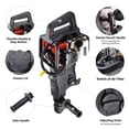 thumbnail image 4 of Yescom 1000W 2in1 Gasoline Demolition Jack Hammer 2 Stroke 32.7CC Drill Chisel Concrete Breaker with Fuel Mixing Tank EPA, 4 of 10