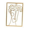 thumbnail image 3 of Estilo nórdico Arte de la pared Decoración de metal Figuras minimalistas femeninas abstractas Líne del hierro Decoración de la pared para el Estilo A Sunnimix Artes de la pared, 3 of 8