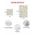 thumbnail image 7 of Spring Flowers Kitchen Dish Towels for Drying Dishes Set of 4, Yellow Pink Floral Leaves Vintage Country Plants Waffle Weave Microfiber Hand Tea Bathroom Towels Quick Dry & Absorbent Towel 15.7x23.6, 7 of 7
