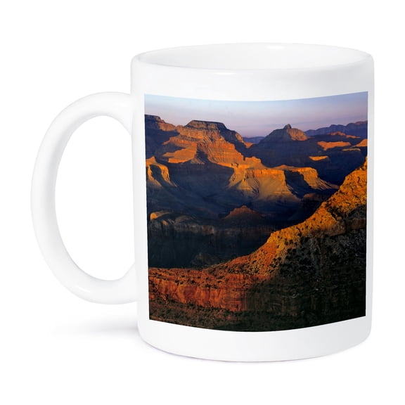 3dRose, Arizona, Grand Canyon NP, Mesas at sunset - US03 RER0009 - Ric Ergenbright, 11oz Mug