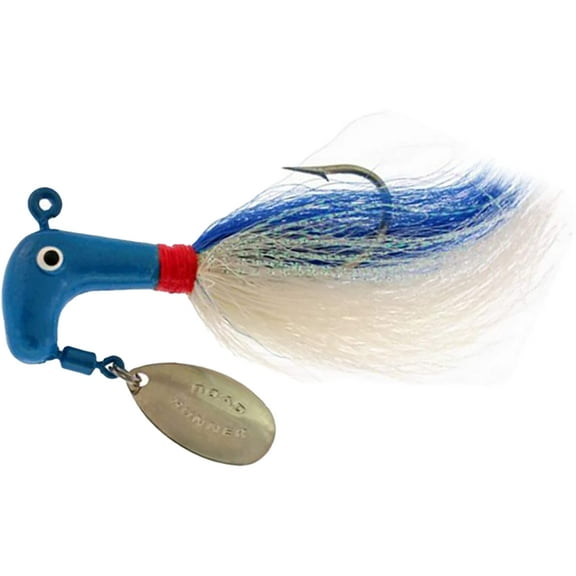 Road Runner Buck Tail Underspin Jig Blue Back Herring 1/2 oz