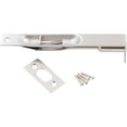 thumbnail image 3 of Flush Bolt, Sqaure Corner x Square Corner, 6 Inches, Polished Brass by Stone Harbor Hardware, 3 of 4