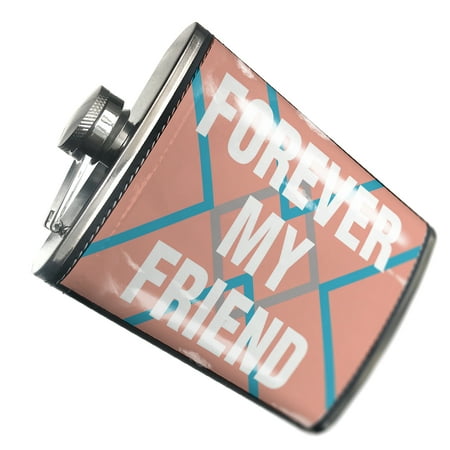 

NEONBLOND Flask Forever My Friend Father s Day Bold Coral Design