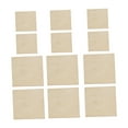 thumbnail image 4 of unbranded 75 Pcs Cubes Square Wood Chips Child 5X5X0.3CM Khaki, 4 of 8