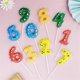 thumbnail image 2 of Colorful Dinosaur Numbers 0-9 Children'S Cartoon Birthday Candle Decoration Cute Candle Decoration, 2 of 5