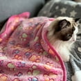 thumbnail image 3 of 3Pack Cat and Dog Blanket - Soft & Warm Fleece Flannel Pet Blanket, Great Pet Throw for Puppy, Small Dog, Medium Dog & Large Dog, 3 of 7