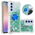 thumbnail image 1 of GANGXUN Funda Glitter Líquida para Samsung Galaxy A17 con Anillo Brillante, TPU Antichoques y Esquinas Reforzadas, Soporte, 1 of 6